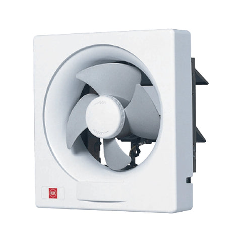 KDK Auto Shutter Square Exhaust Fan Window Mounted 6 Inch 15AAQ1