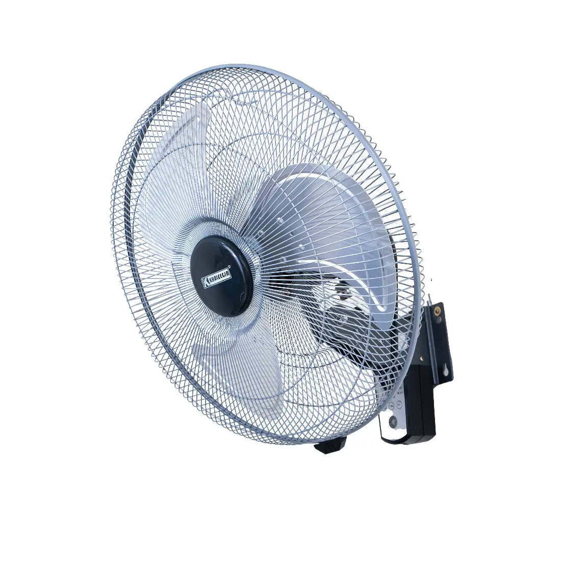 Khaleegia 120W 18 Inch Wall Fan KMW450R - Black and Grey