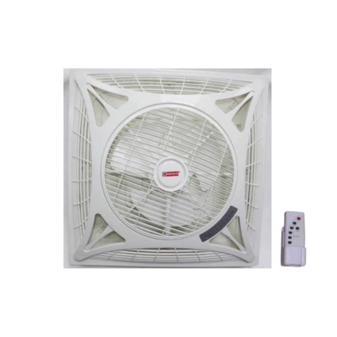 Khaleegia Ceiling Fan Surface 60X60 K-CFS150-LED - White