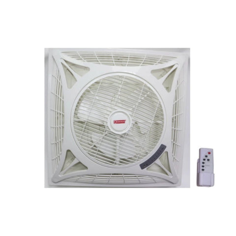 Khaleegia Ceiling Fan Surface 60X60 K-CFS150-LED - White