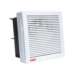 Khaleegia Square With Shutter Wall Mounting Exhaust Fan 10 Inch 37W K-AG10 - White - Slide 1