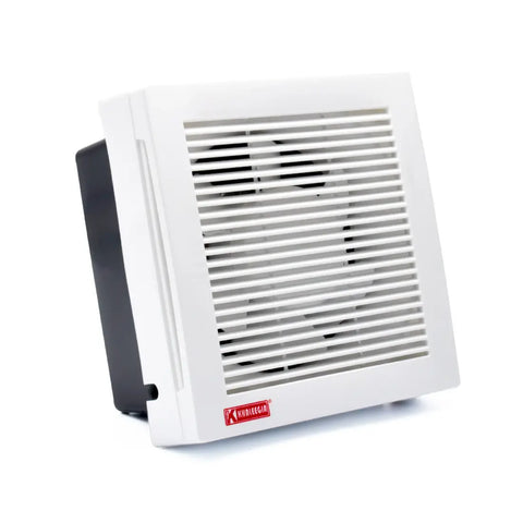 Khaleegia Square With Shutter Wall Mounting Exhaust Fan 6 Inch 21W K-AG6 - White