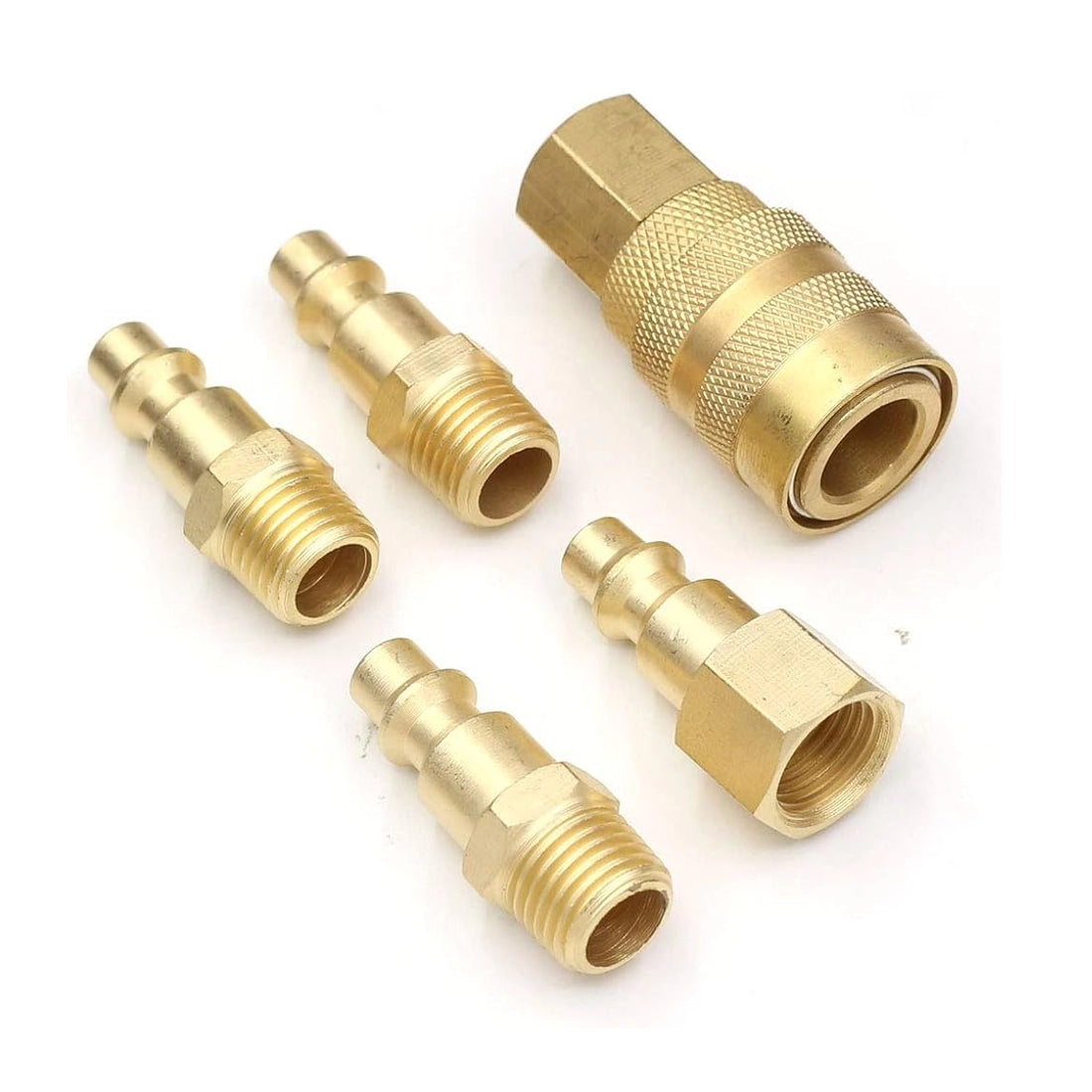 King Force 5 Pcs Brass Coupler Set SC181B