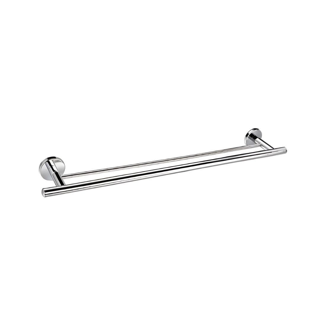 Kludi Rak Caliber Brass Double Towel Bar RAK21011 - Chrome