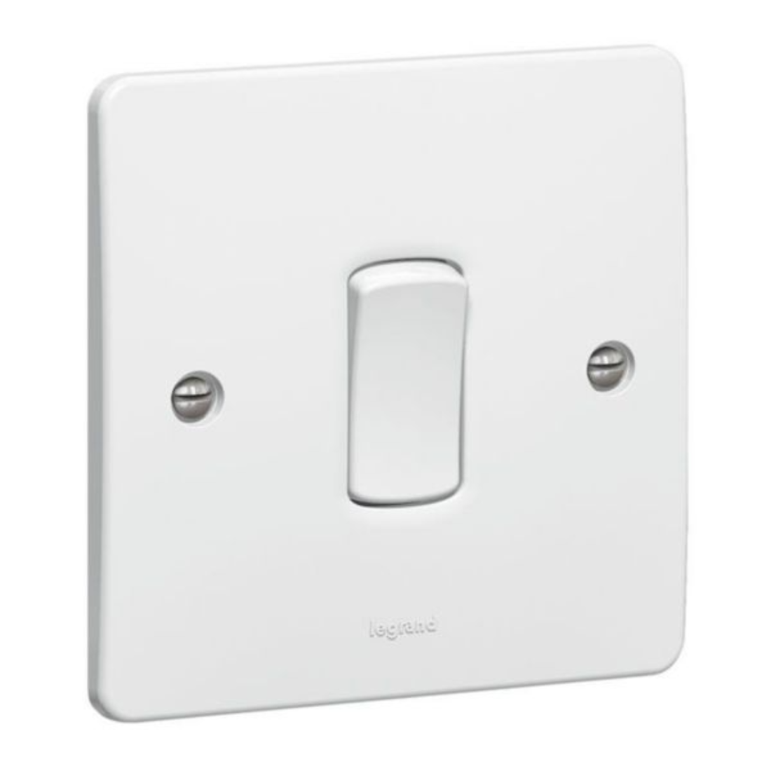 Legrand Synergy White 1 Gang 2 Way Single Pole Push Switch 10AX 250V 730007