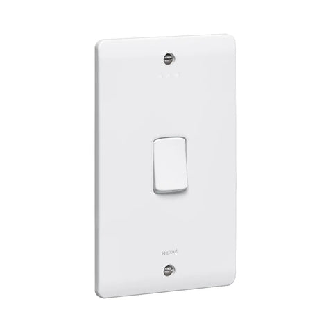 Legrand Synergy White Double Pole Switch with Indicator 45A 250V 730021
