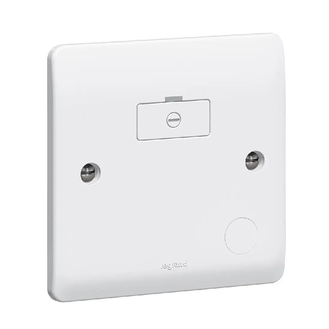 Legrand Synergy White Unswitched Fused Connection Unit with Cord Outlet 730032