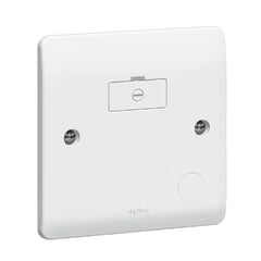 Legrand Synergy White Unswitched Fused Connection Unit with Cord Outlet 730032 - Slide 1