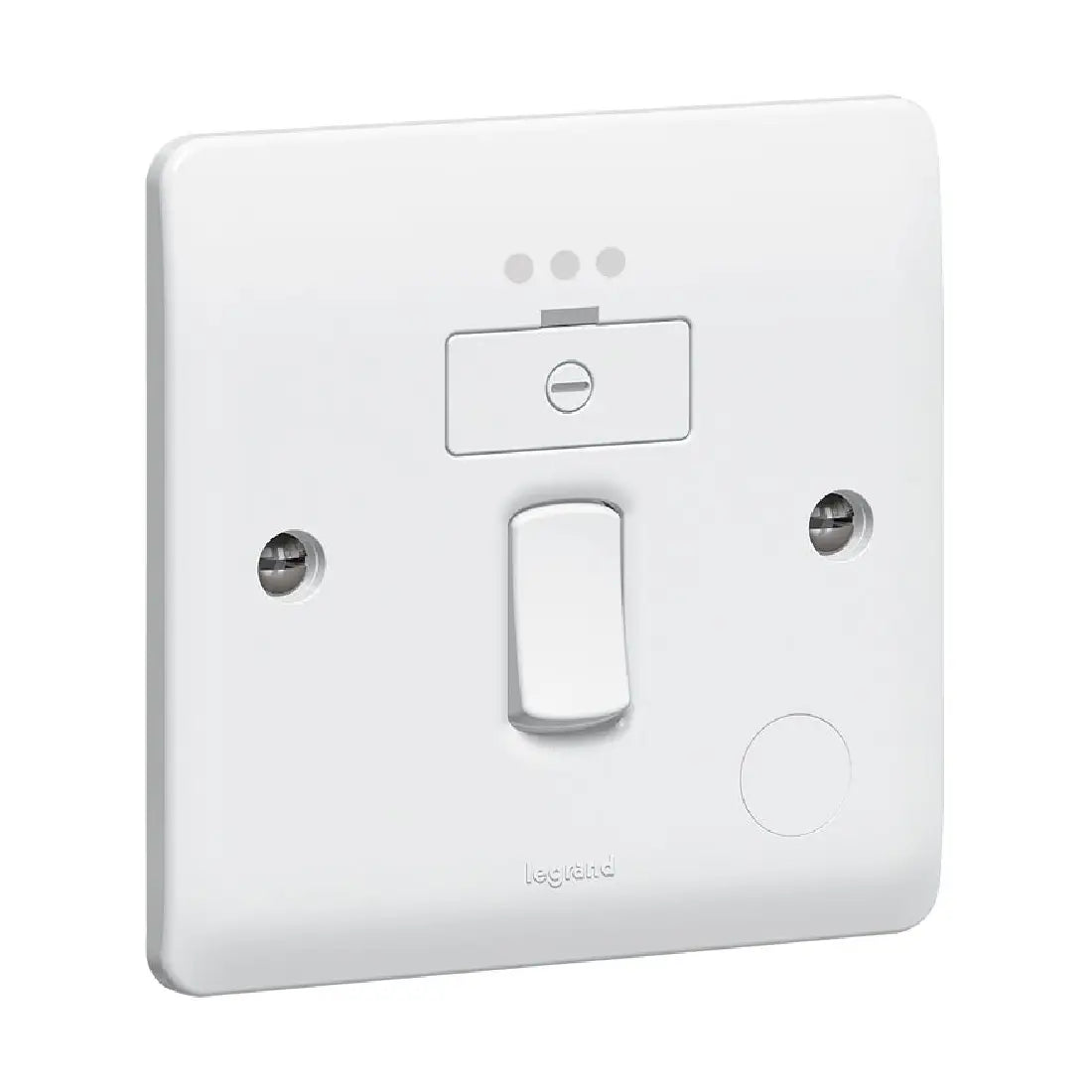 Legrand Synergy White Double Pole Switched with Fused Connection Unit and Indicator 730037