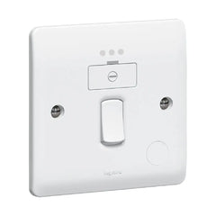Legrand Synergy White Double Pole Switched with Fused Connection Unit and Indicator 730037 - Slide 1