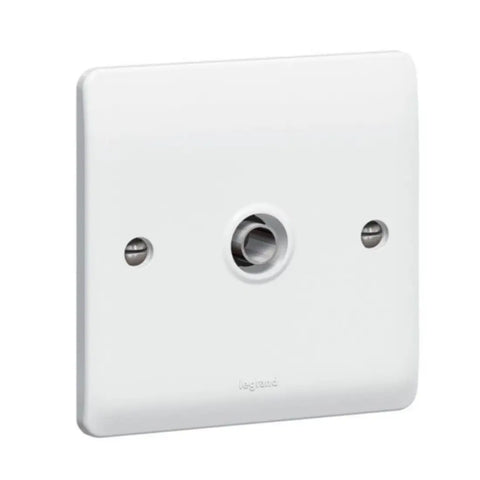 Legrand Synergy White TV Socket Single Male 730040