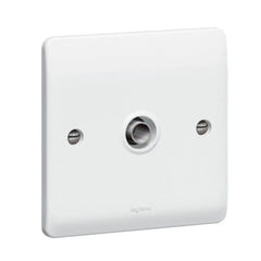Legrand Synergy White TV Socket Single Male 730040 - Slide 1