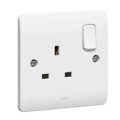 Legrand Synergy White 1 Gang Switched 13A 250V 730066 - Slide 1