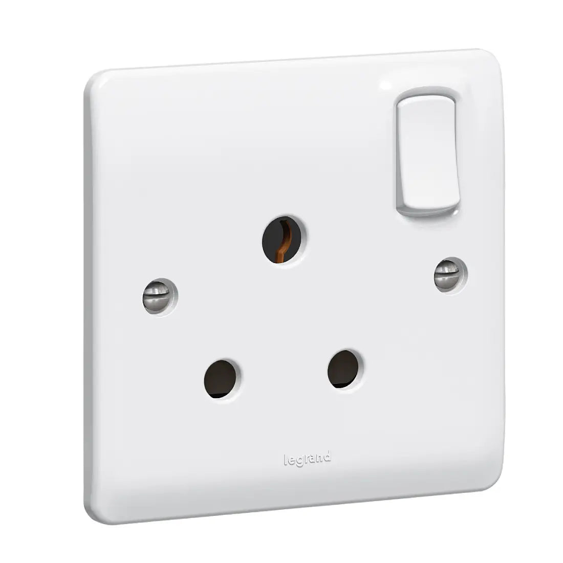 Legrand Synergy White 1 Gang Switched Socket Outlet 15A 250V 730089