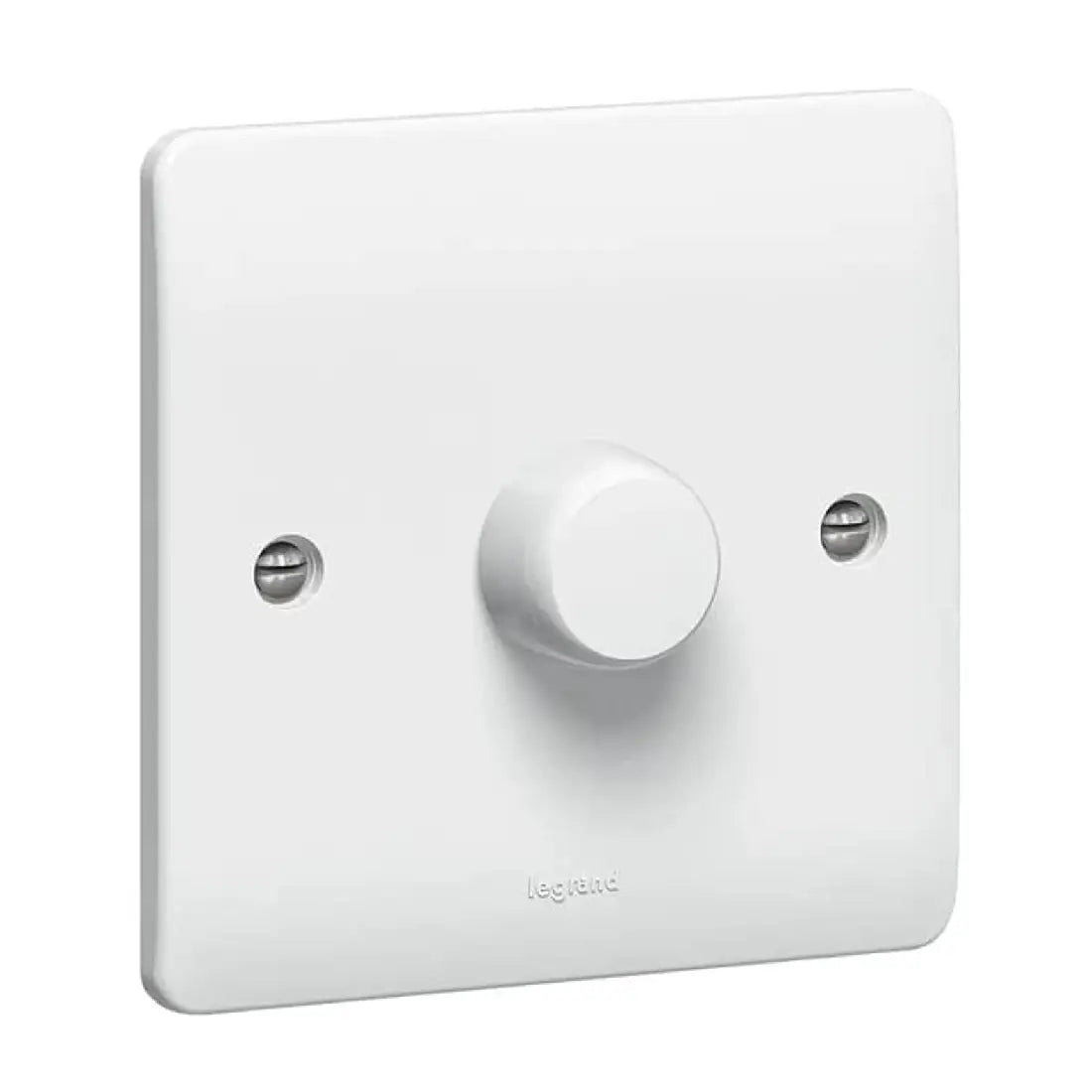 Legrand Synergy White 1 Gang 2 Way Rotary Dimmer 1000W 100/240V 50/60Hz 730150