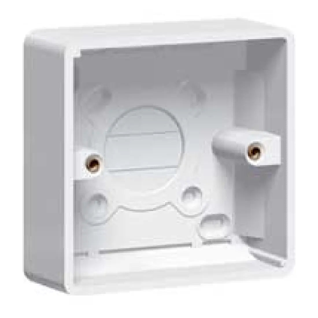 Legrand Synergy White 1 Gang Surface Mounting Box Plastic 35mm 736406