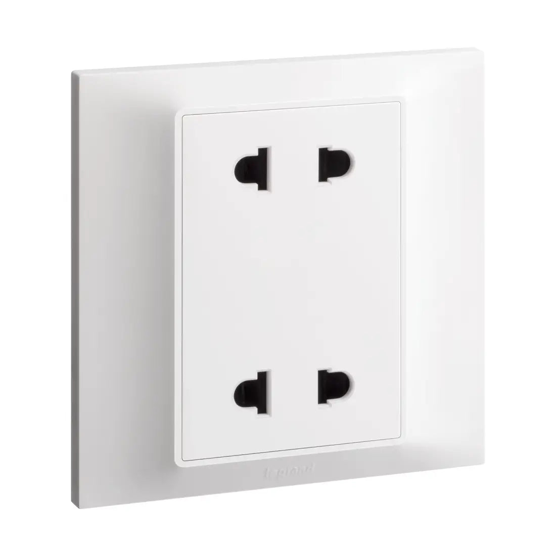 Legrand Belanko S 1 Gang 2X2 Pole Euro/US Socket Outlet