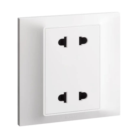 Legrand Belanko S 1 Gang 2X2 Pole Euro/US Socket Outlet