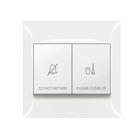 Legrand Belanko S 1 Gang Internal Control Unit Hotel Room with Marking