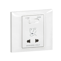 Legrand Belanko S 1 Gang Shaver Socket 240/115V - Slide 1
