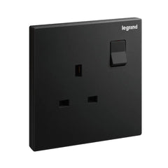 Legrand Galion 1 Gang 13A British Standard Switched Single Pole Socket Outlet 282432 - Slide 2