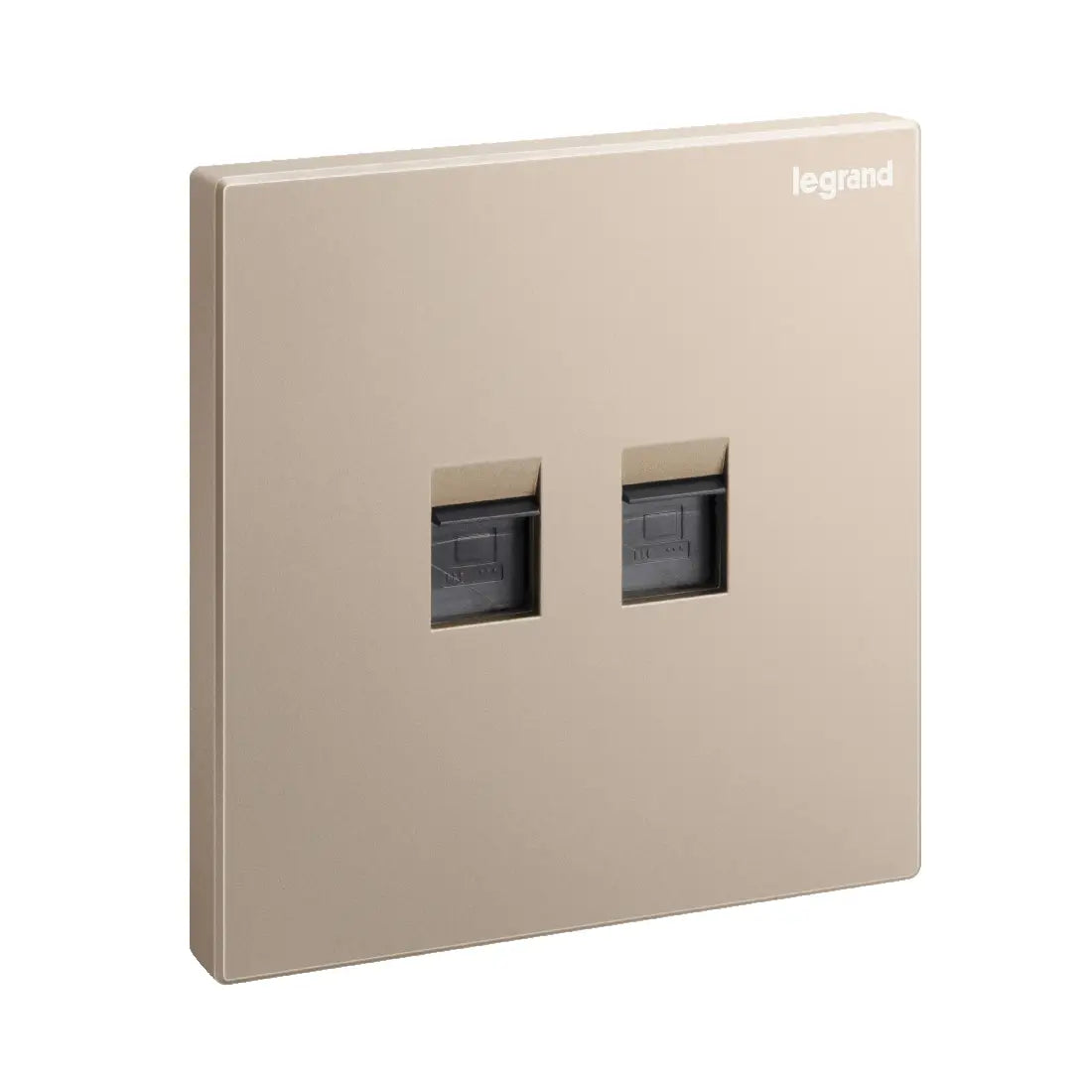 Legrand Galion 1 Gang Double RJ 45 Category 6 UTP Socket Outlet 282463