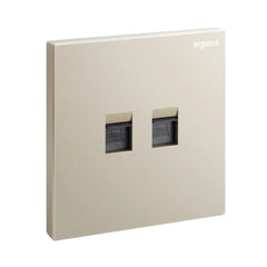 Legrand Galion 1 Gang Double RJ 45 Category 6 UTP Socket Outlet 282463 - Slide 4