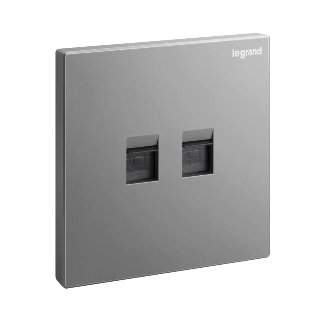 Legrand Galion 1 Gang Double RJ 45 Category 6 UTP Socket Outlet 282463