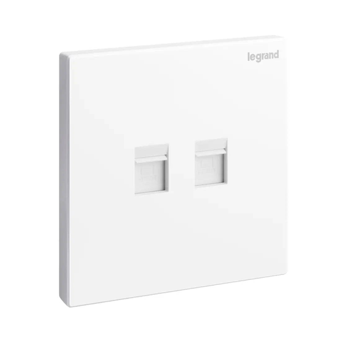 Legrand Galion 1 Gang Double RJ 45 Category 6 UTP Socket Outlet 282463