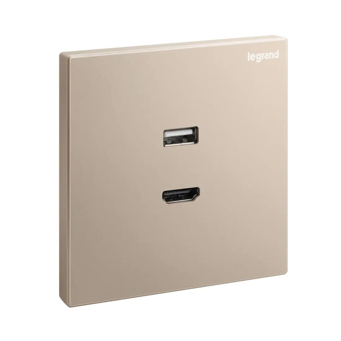 Legrand Galion 1 Gang HDMI Socket Outlet with Type A USB Data Socket Transfer 282448
