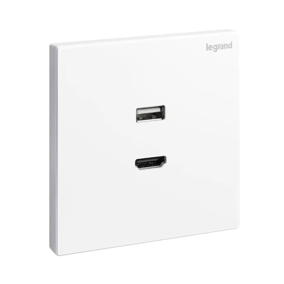 Legrand Galion 1 Gang HDMI Socket Outlet with Type A USB Data Socket Transfer 282448