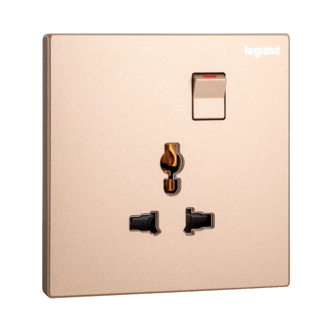 Legrand Galion 1 Gang Multistandard Switched Socket Outlet 282434