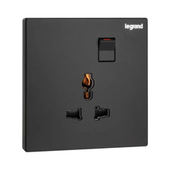 Legrand Galion 1 Gang Multistandard Switched Socket Outlet 282434 - Slide 2