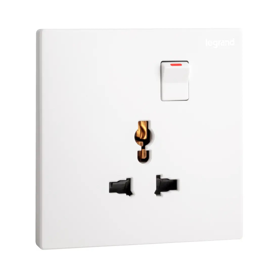 Legrand Galion 1 Gang Multistandard Switched Socket Outlet 282434