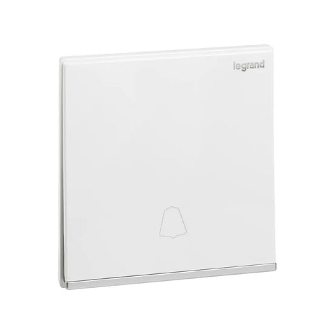 Legrand Galion 1 Gang Push Button 16A with Bell Marking 282411