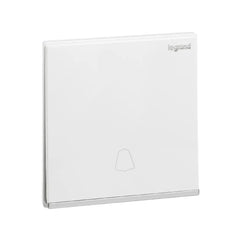 Legrand Galion 1 Gang Push Button 16A with Bell Marking 282411 - Slide 1