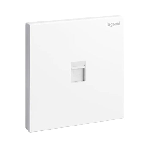 Legrand Galion 1 Gang Single RJ 45 Category 6 UTP Socket Outlet 282461