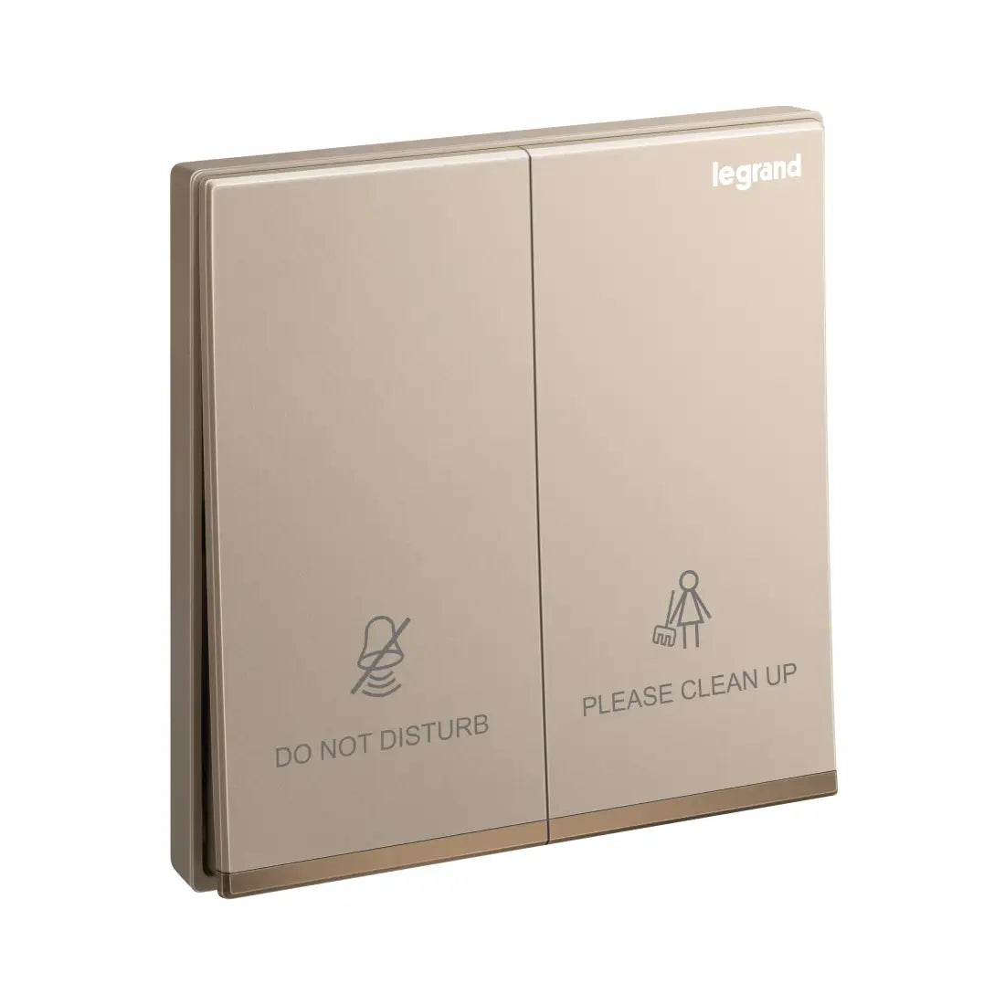 Legrand Galion 2 Gangs Switch Do Not Disturb and Make Up My Room 282416