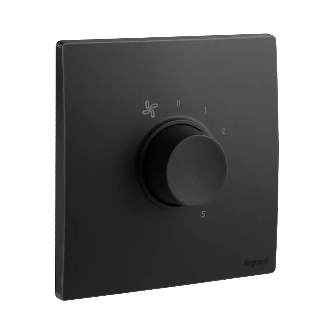 Legrand Mallia Senses 1 Gang 100 Watts 5 Speeds Fan Controller 230 Volts 281082