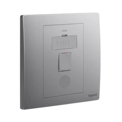 Legrand Mallia Senses 1 Gang 13A Switched Fused Connection Unit with Cord Outlet 281141 - Slide 3