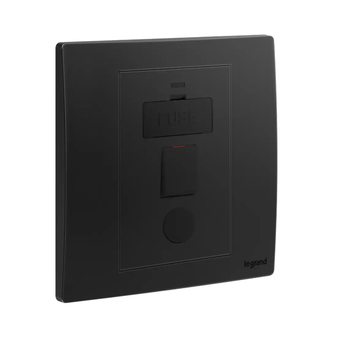 Legrand Mallia Senses 1 Gang 13A Switched Fused Connection Unit with Cord Outlet 281141