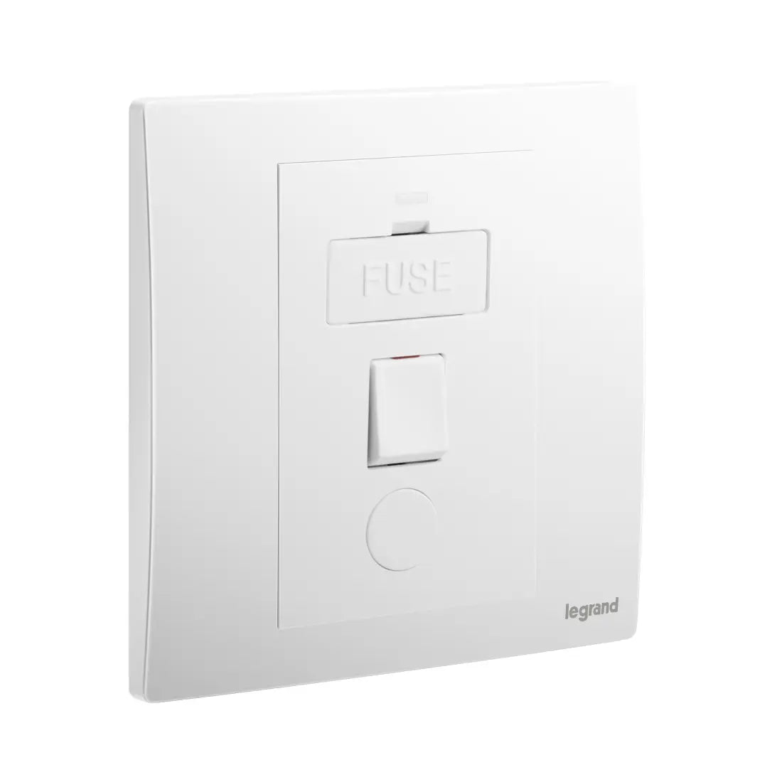 Legrand Mallia Senses 1 Gang 13A Switched Fused Connection Unit with Cord Outlet 281141