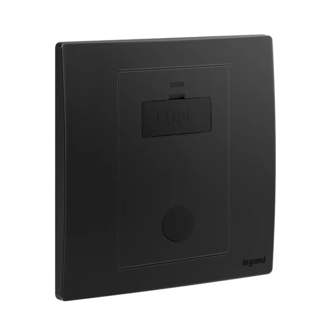 Legrand Mallia Senses 1 Gang 13A Unswitched Fused Connection Unit with LED Power Indicator and Cord Outlet 281149