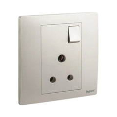 Legrand Mallia Senses 1 Gang 5A British Standard Switched Socket Outlet 281132 - Slide 5