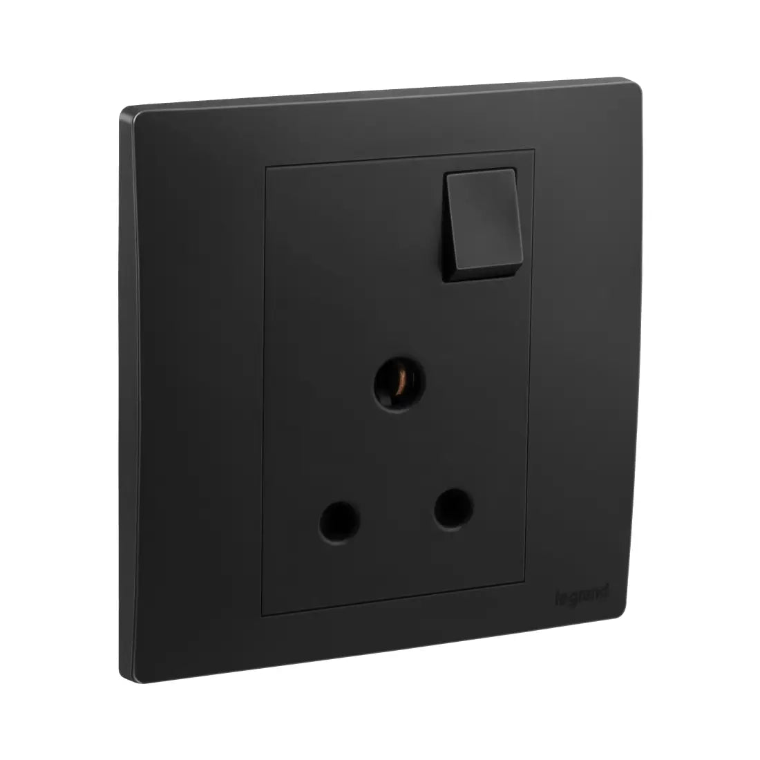 Legrand Mallia Senses 1 Gang 5A British Standard Switched Socket Outlet 281132