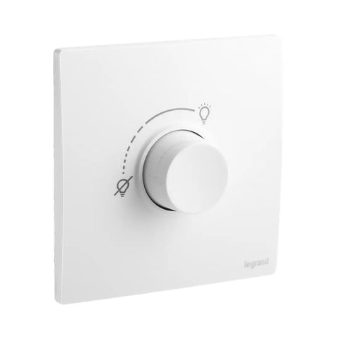 Legrand Mallia Senses 1 Gang 5 to 300 Watts Incandescent or 5 to 75 Watts LED Dimmer 100/230 volts 50/60Hz 281086