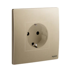 Legrand Mallia Senses 1 Gang German Socket Outlet 16A 2 Poles with Earth 281126 - Slide 4