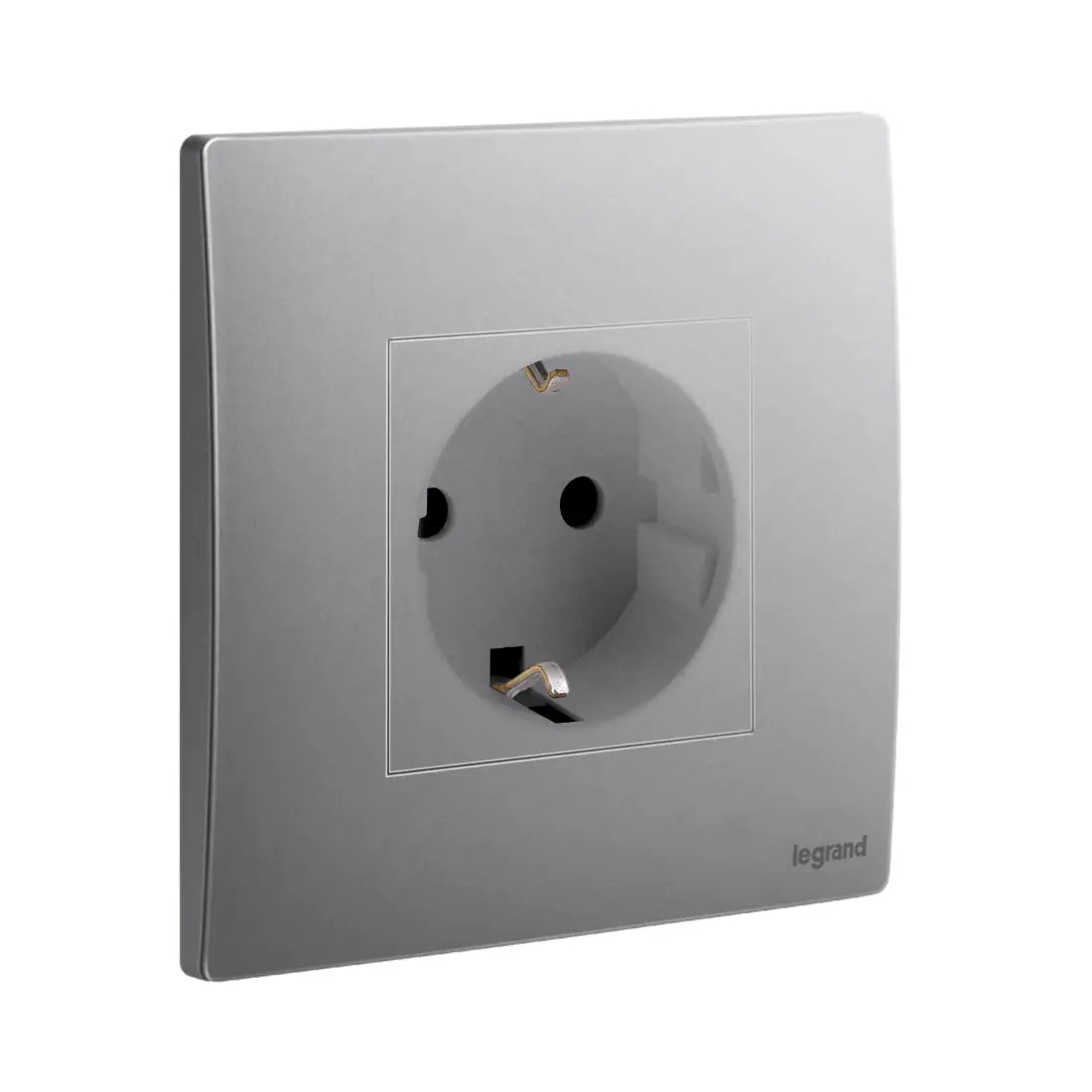 Legrand Mallia Senses 1 Gang German Socket Outlet 16A 2 Poles with Earth 281126