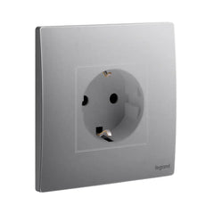 Legrand Mallia Senses 1 Gang German Socket Outlet 16A 2 Poles with Earth 281126 - Slide 3