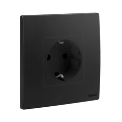 Legrand Mallia Senses 1 Gang German Socket Outlet 16A 2 Poles with Earth 281126 - Slide 2